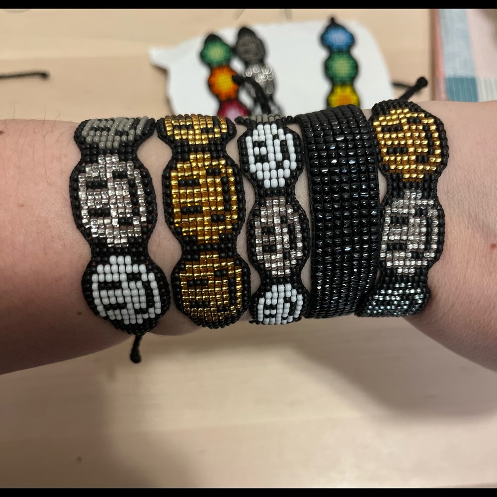 Happy face bracelets